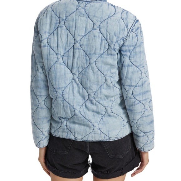 Rails Light Blue Quilted Women's Jacket - Picture 2 of 5